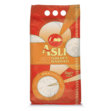 Asli Golden Sella Easy Cook Basmati from Everfresh, your African supermarket in Milton Keynes
